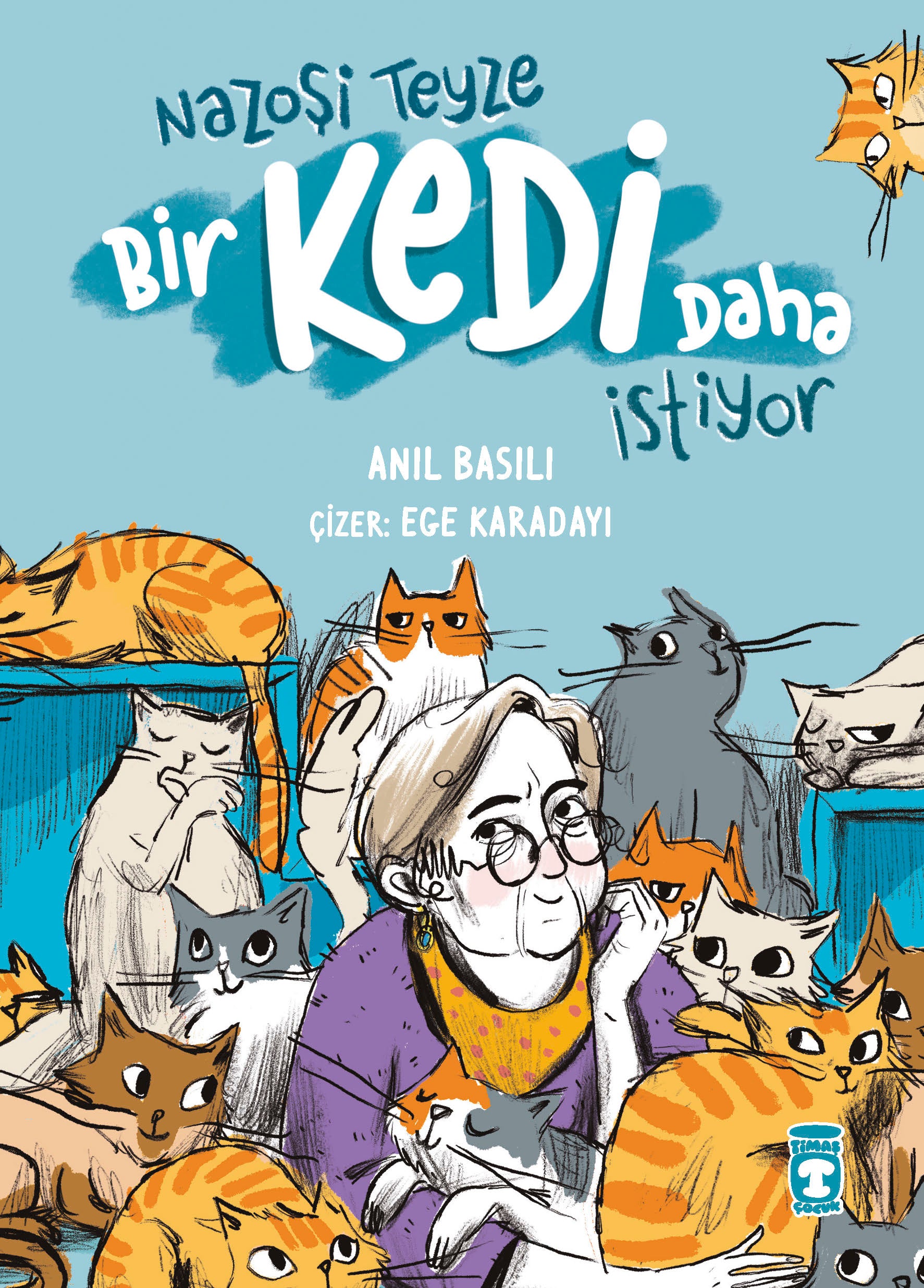 Nazoşi Teyze Bir Kedi Daha İstiyor Timaş Çocuk-1