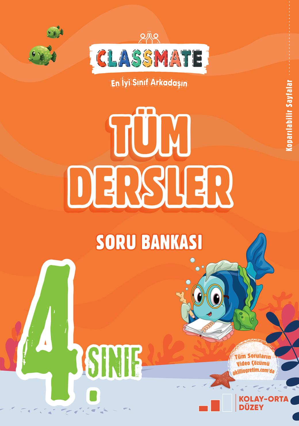 Okyanus Yayınları 4. Sınıf Tüm Dersler Soru Bankası