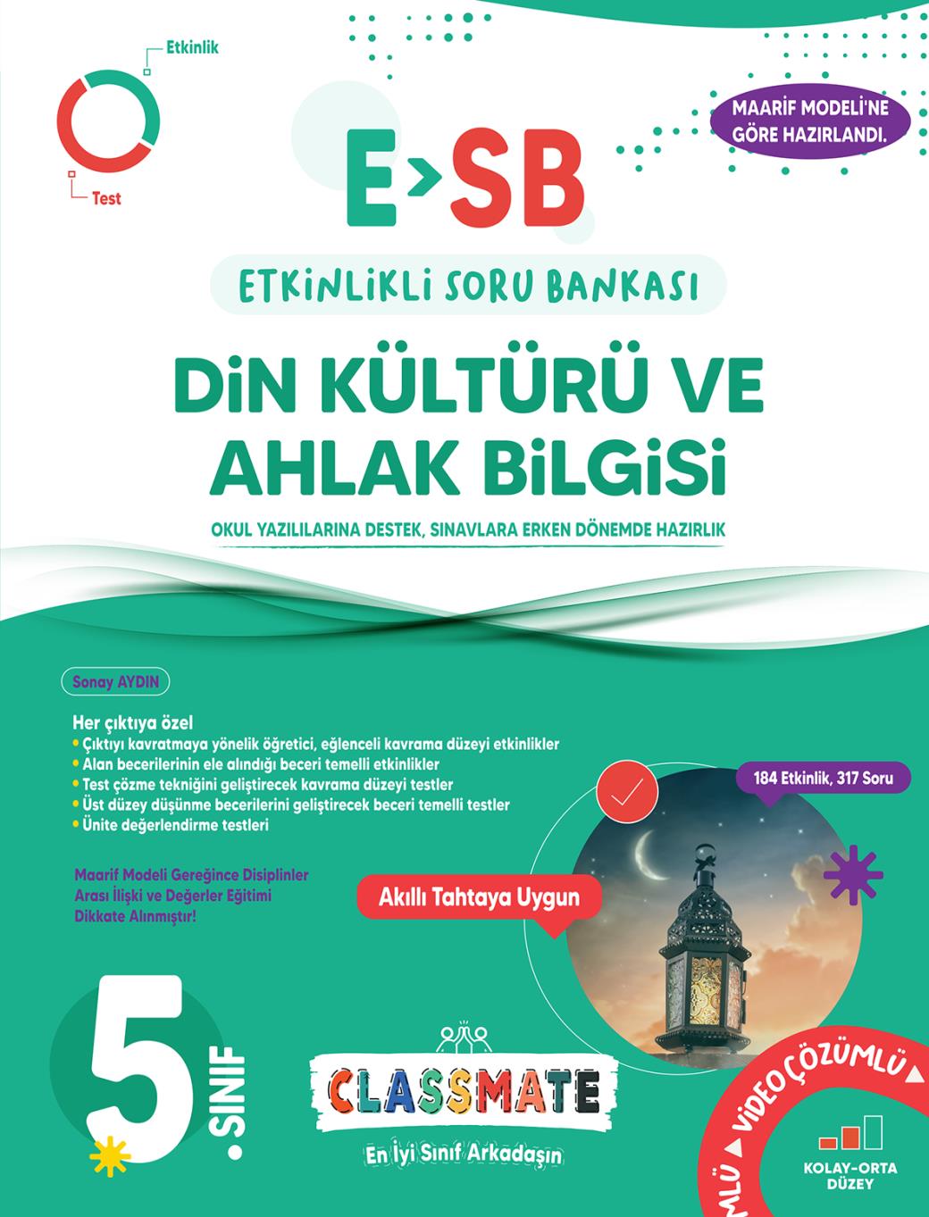 Okyanus Yayınları 5. Sınıf Classmate Din Kültürü Ve Ahlak Bilgisi Etkinlikli Soru Bankası-1