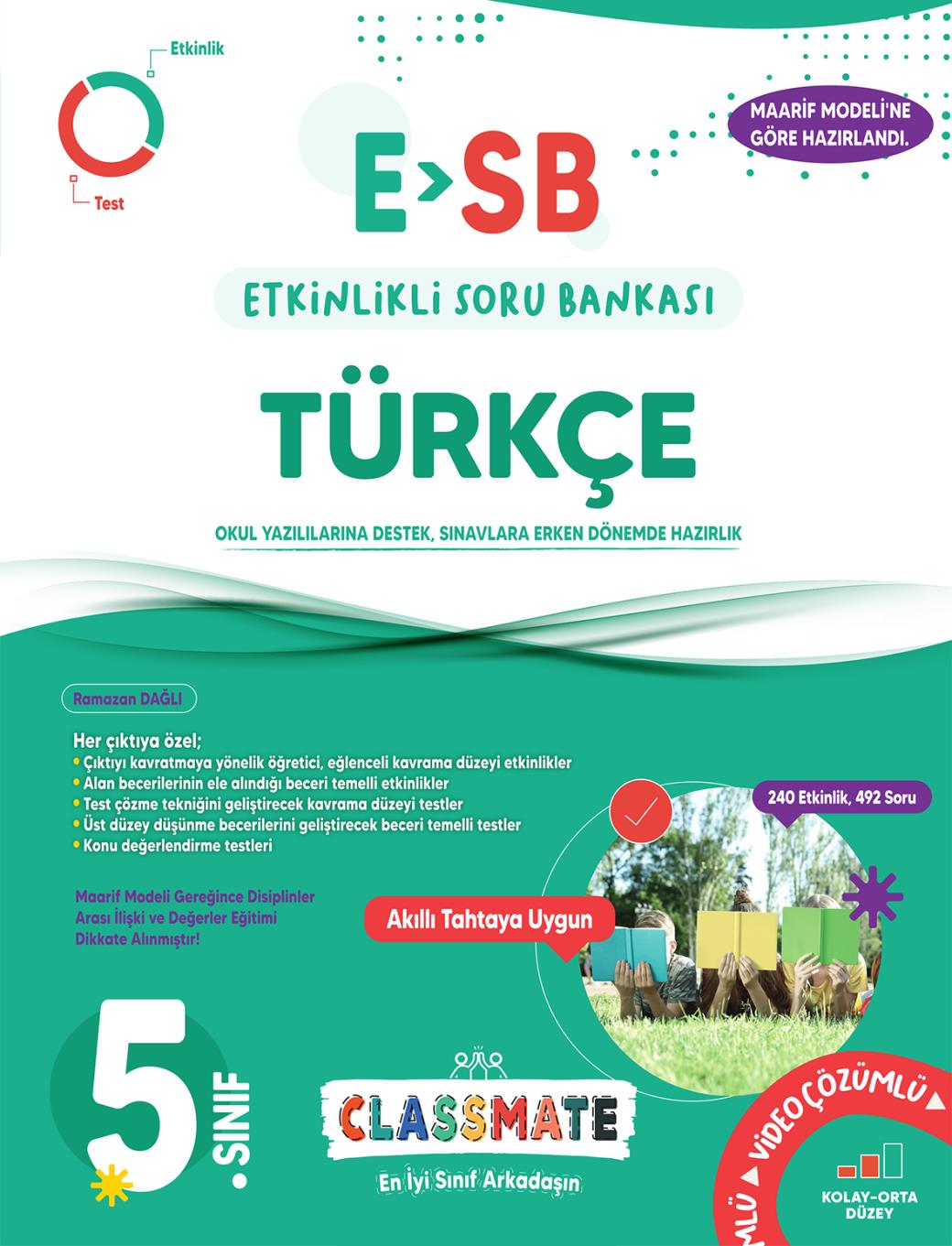 Okyanus Yayınları 5. Sınıf Türkçe Classmate Etkinlikli Soru Bankası-1