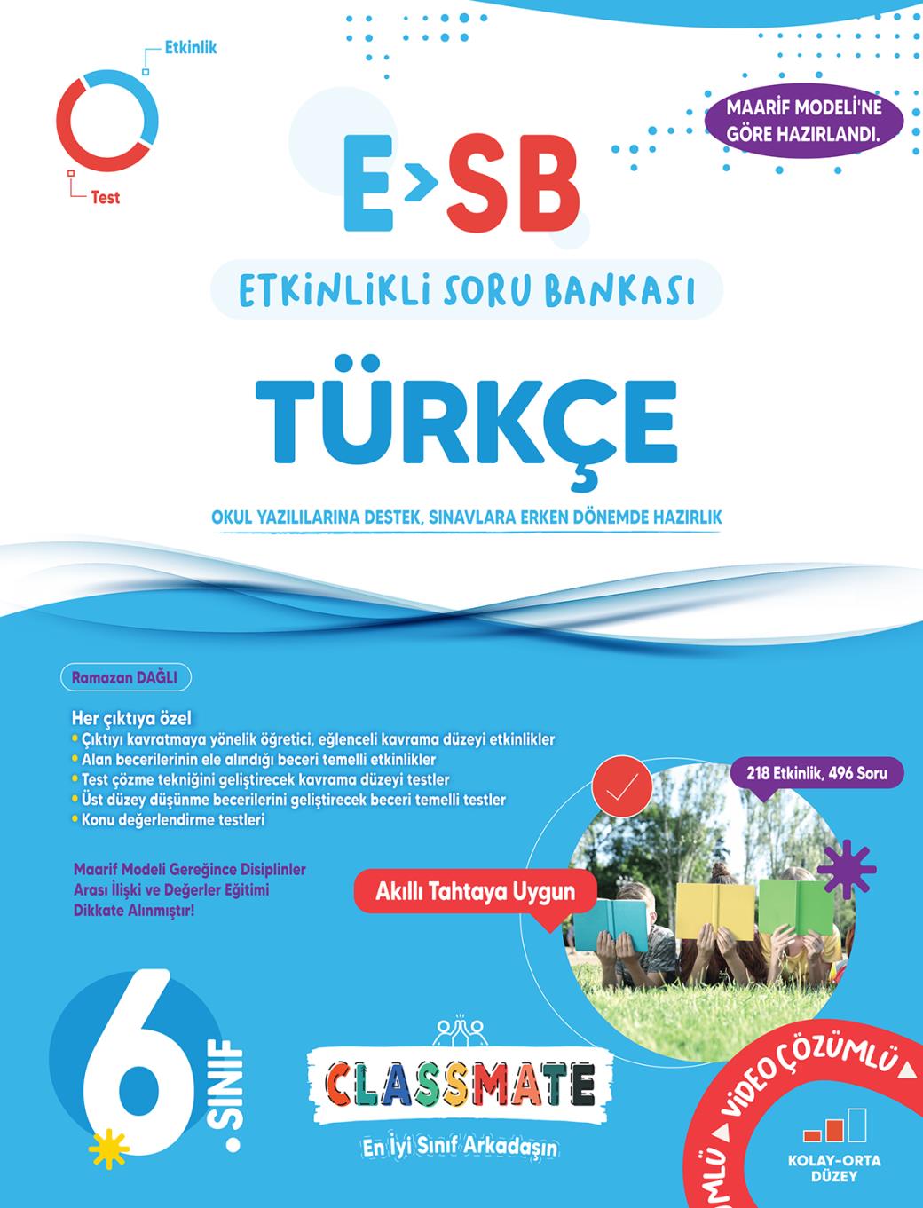 Okyanus Yayınları 6. Sınıf Classmate Türkçe Etkinlikli Soru Bankası-1