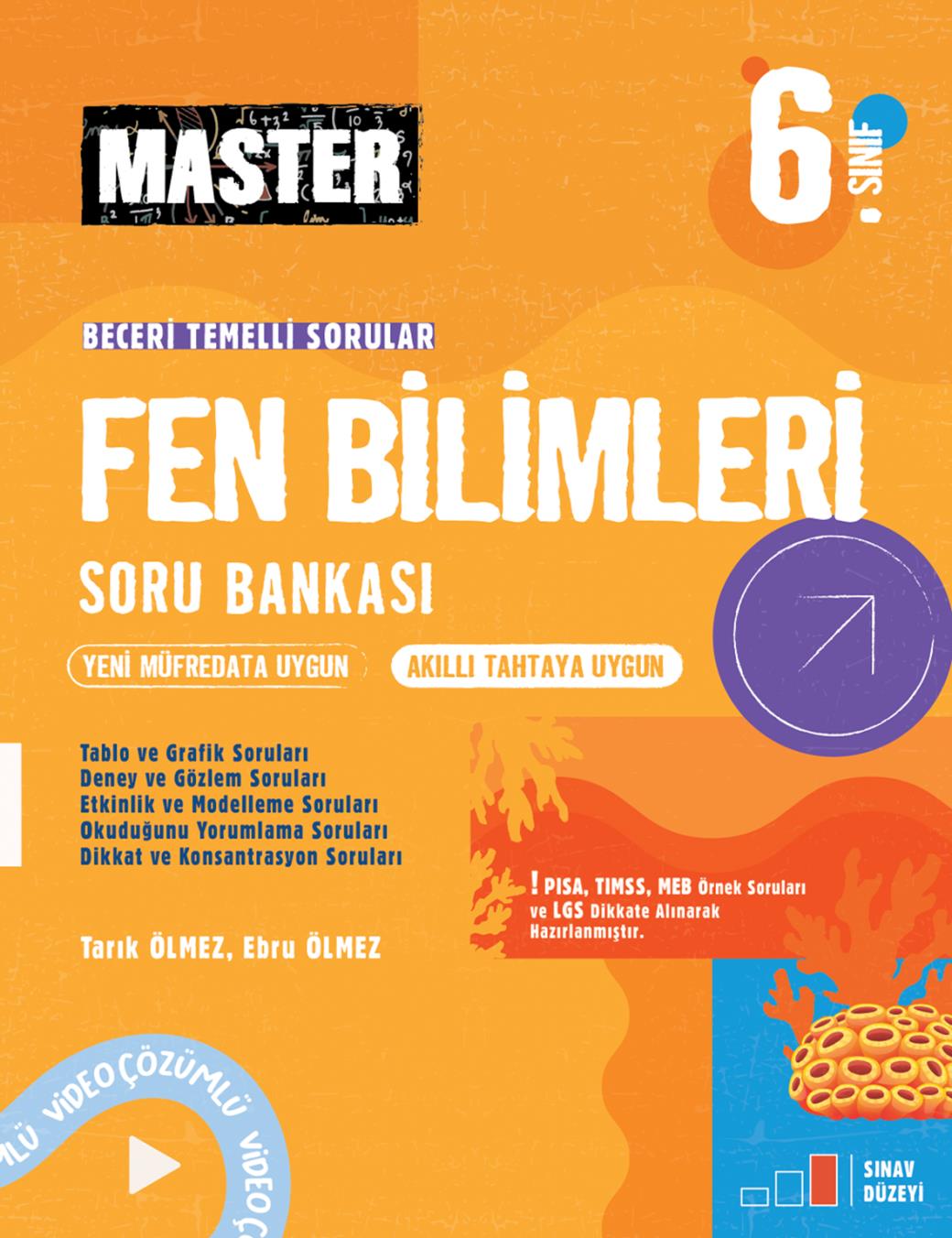 Okyanus Yayınları 6. Sınıf Master Fen Bilimleri Soru Bankası-1