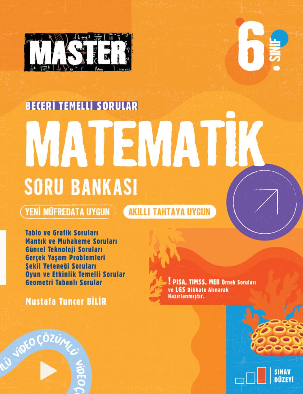 Okyanus Yayınları 6. Sınıf Master Matematik Soru Bankası-1