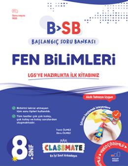 Okyanus Yayınları 8. Sınıf Classmate Başlangıç Fen Bilimleri Soru Bankası-1