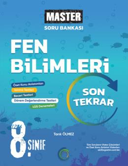 Okyanus Yayınları 8. Sınıf Fen Bilimleri Master Son Tekrar Soru Bankası-1