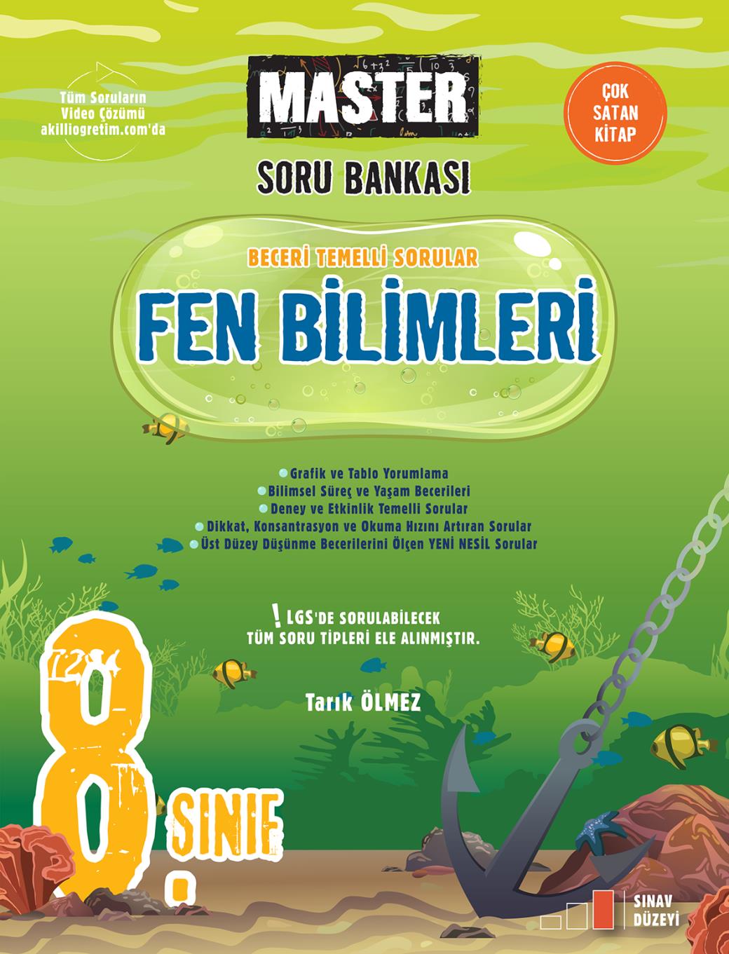 Okyanus Yayınları 8. Sınıf Fen Bilimleri Master Soru Bankası-1