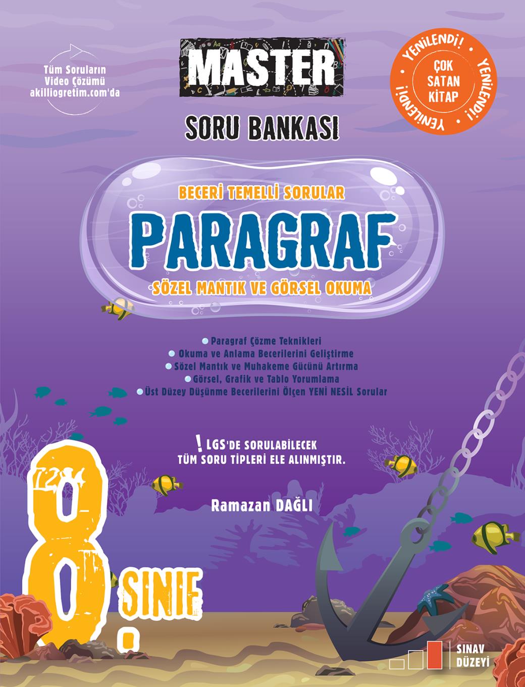 Okyanus Yayınları 8. Sınıf Master Paragraf Soru Bankası