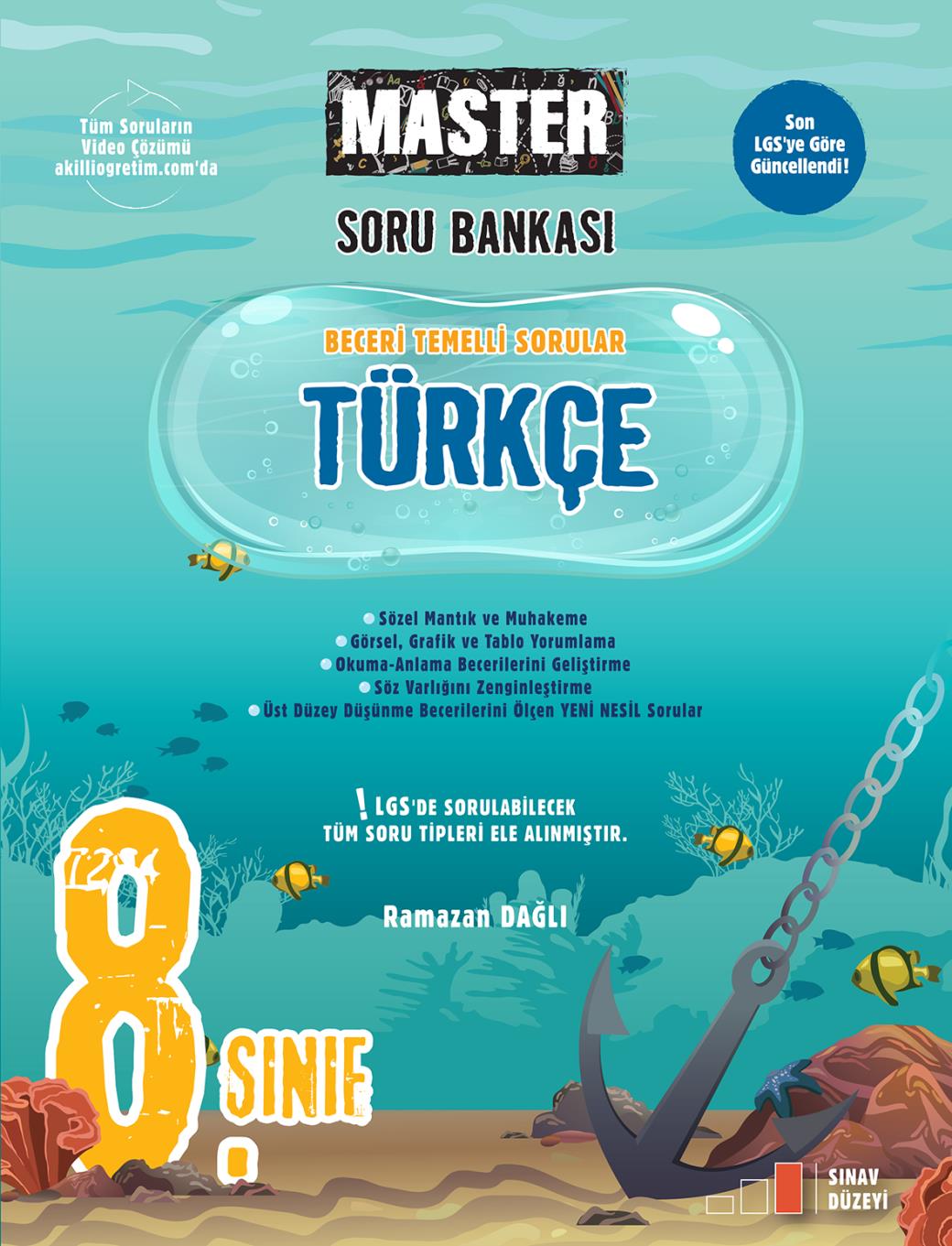 Okyanus Yayınları 8. Sınıf Türkçe Master Soru Bankası-1