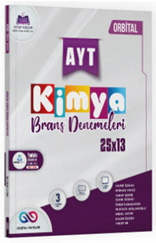 Orbital Yayınları AYT Kimya 25 x 13 Branş Denemeleri-1