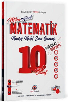 Orijinal Mikro 10. Sınıf Matematik Maarif Model Soru Bankası-1