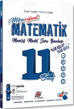 Orijinal Mikro 11. Sınıf Matematik Maarif Model Soru Bankası-1