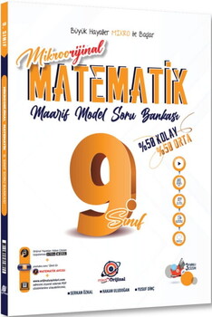 Orijinal Mikro 9. Sınıf Matematik Maarif Model Soru Bankası-1