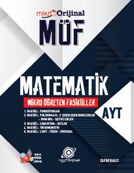Orijinal Mikro AYT Matematik MÖF Mikro Öğreten Fasiküller-1