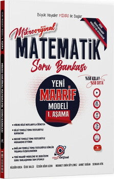 Orijinal Mikro Matematik Maarif Modeli 1. Aşama Soru Bankası-1