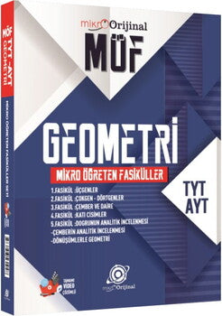 Orijinal Mikro TYT AYT Geometri MÖF Mikro Öğreten Fasiküller Set-1