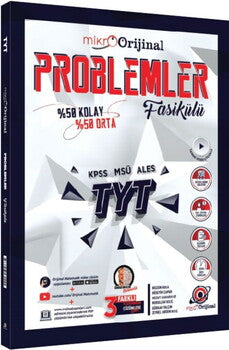 Orijinal Mikro TYT Problemler Fasikülü Soru Bankası-1