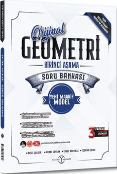 Orijinal Yayınları Geometri Maarif Birinci Aşama Soru Bankası-1