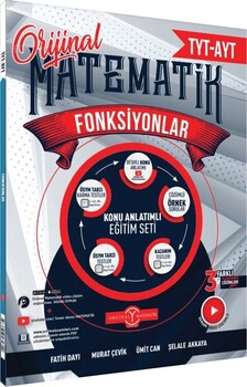 Orijinal Yayınları TYT AYT Matematik Fonksiyonlar Konu Anlatımlı Eğitim Seti-1