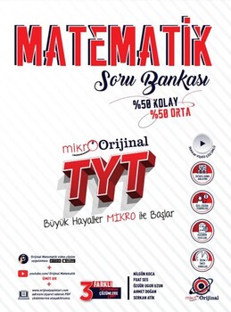 Orijinal Yayınları TYT Matematik Mikro Soru Bankası-1