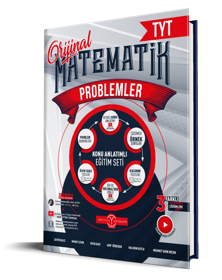 Orijinal Yayınları TYT Problemler Konu Anlatımlı Eğitim Seti-1