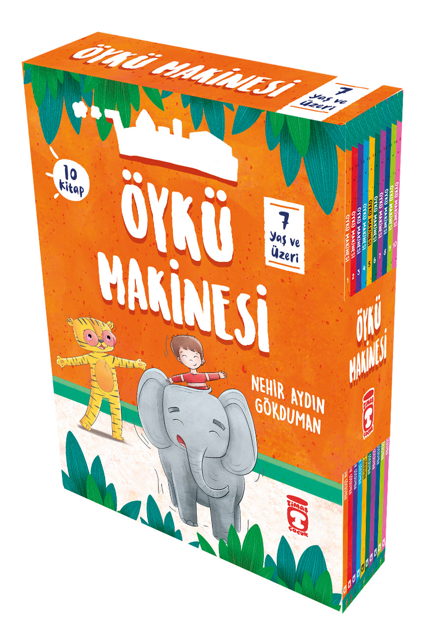 Öykü Makinesi Seti 10 Kitap Takım Nehir Aydın Gökduman Timaş Çocuk