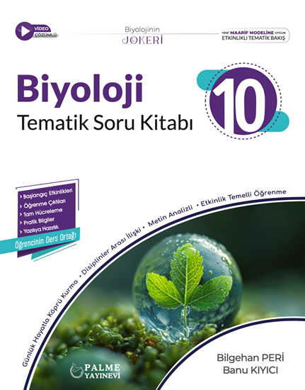 Palme Yayınları 10. Sınıf Biyoloji Tematik Soru Kitabı-1