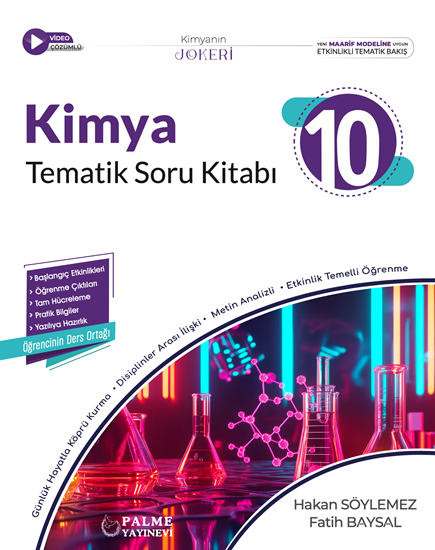 Palme Yayınları 10. Sınıf Kimya Tematik Soru Kitabı-1
