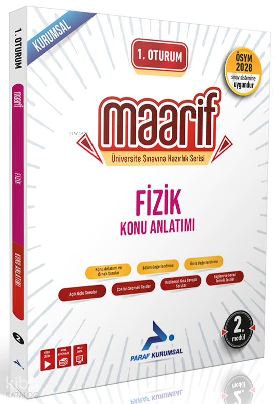 Paraf 2028 Maarif Fizik Konu Anlatımı (2. Modül)-1