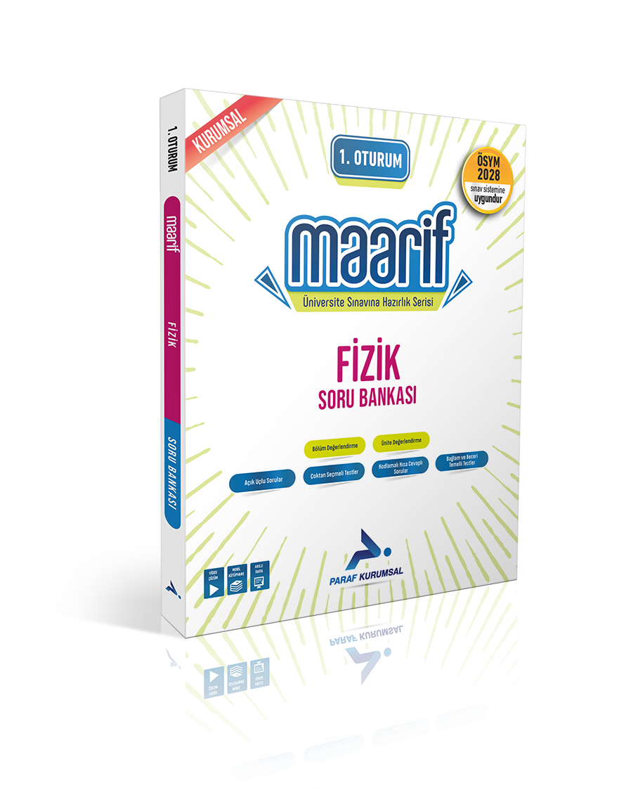 Paraf 2028 Maarif Fizik Soru Bankası 1.Oturum