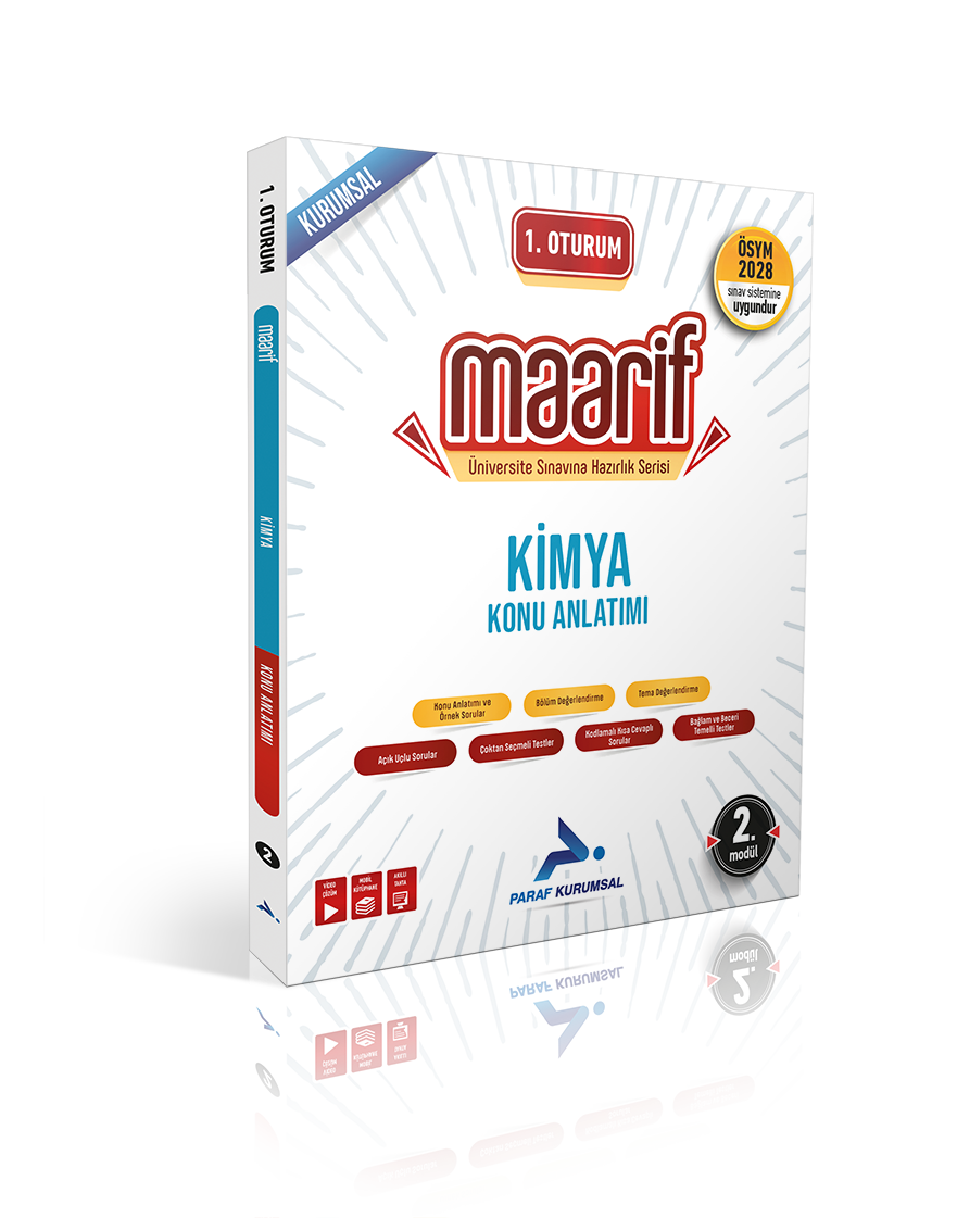 Paraf 2028 Maarif Kimya Konu Anlatımı (2. Modül)