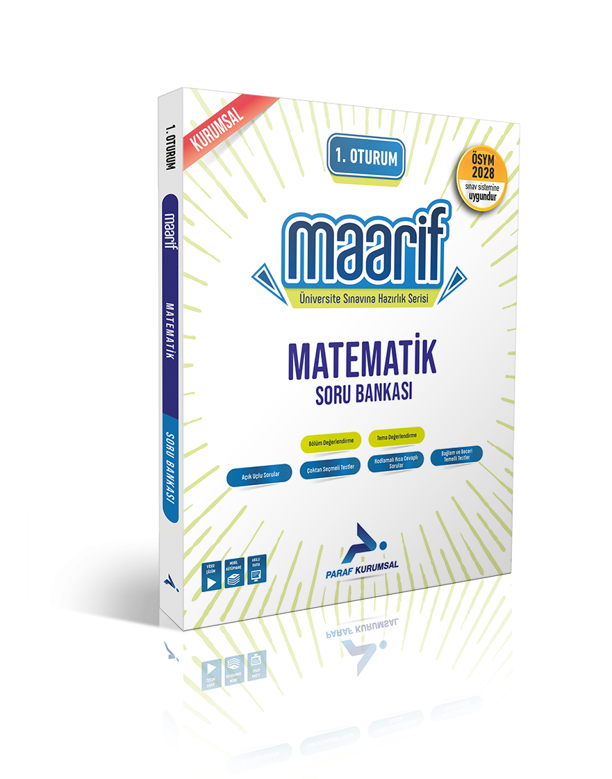 Paraf 2028 Maarif Matematik Soru Bankası 1.Oturum