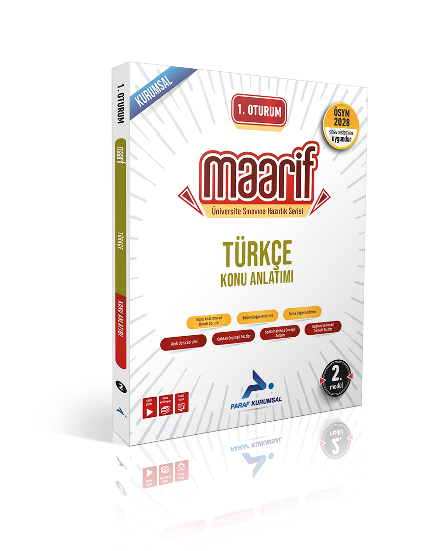 Paraf 2028 Maarif Türkçe Konu Anlatımı (2. Modül)-1