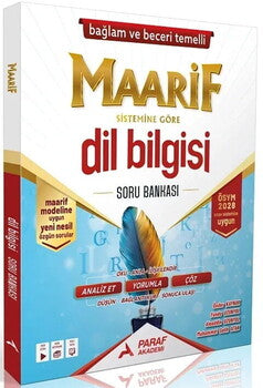 Paraf Akademi 2028 TYT Dil Bilgisi Maarif Modeli Soru Bankası-1