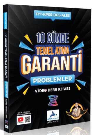 Paraf Yayınları 10 Günde Temel Atma Garanti Problemler Video Ders Kitabı-1