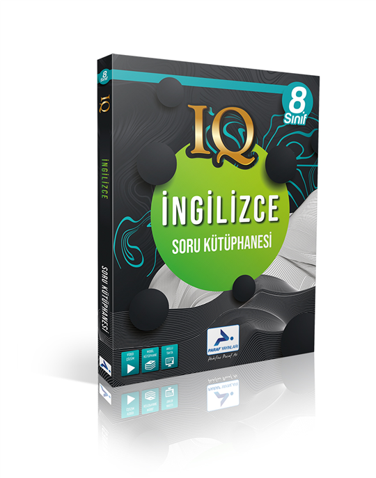 Paraf Yayınları 8. Sınıf İngilizce IQ Soru Kütüphanesi-1