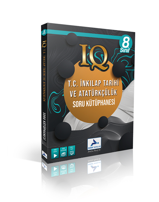 Paraf Yayınları 8. Sınıf LGS T.C. İnkılap Tarihi ve Atatürkçülük IQ Soru Kütüphanesi-1