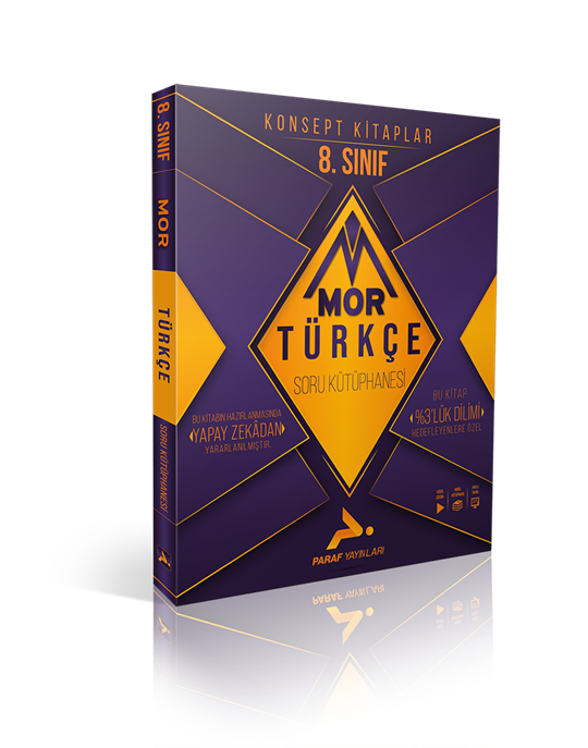 Paraf Yayınları 8. Sınıf LGS Türkçe Mor Soru Kütüphanesi-1