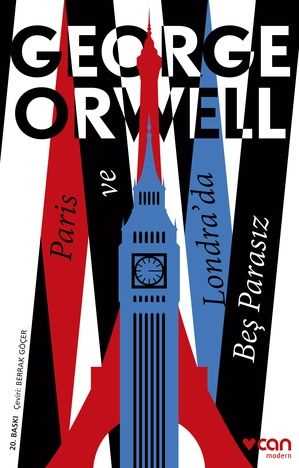 Paris ve Londrada Beş Parasız George Orwell Can Yayınları-1