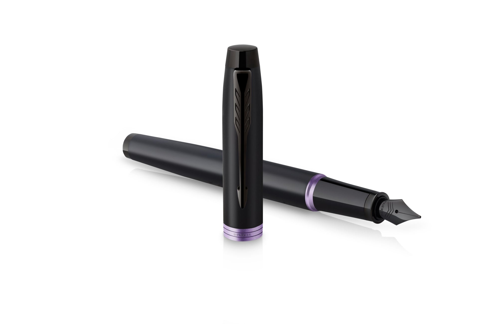Parker Dolma Kalem IM Profesional Siyah-Mor Bt-3