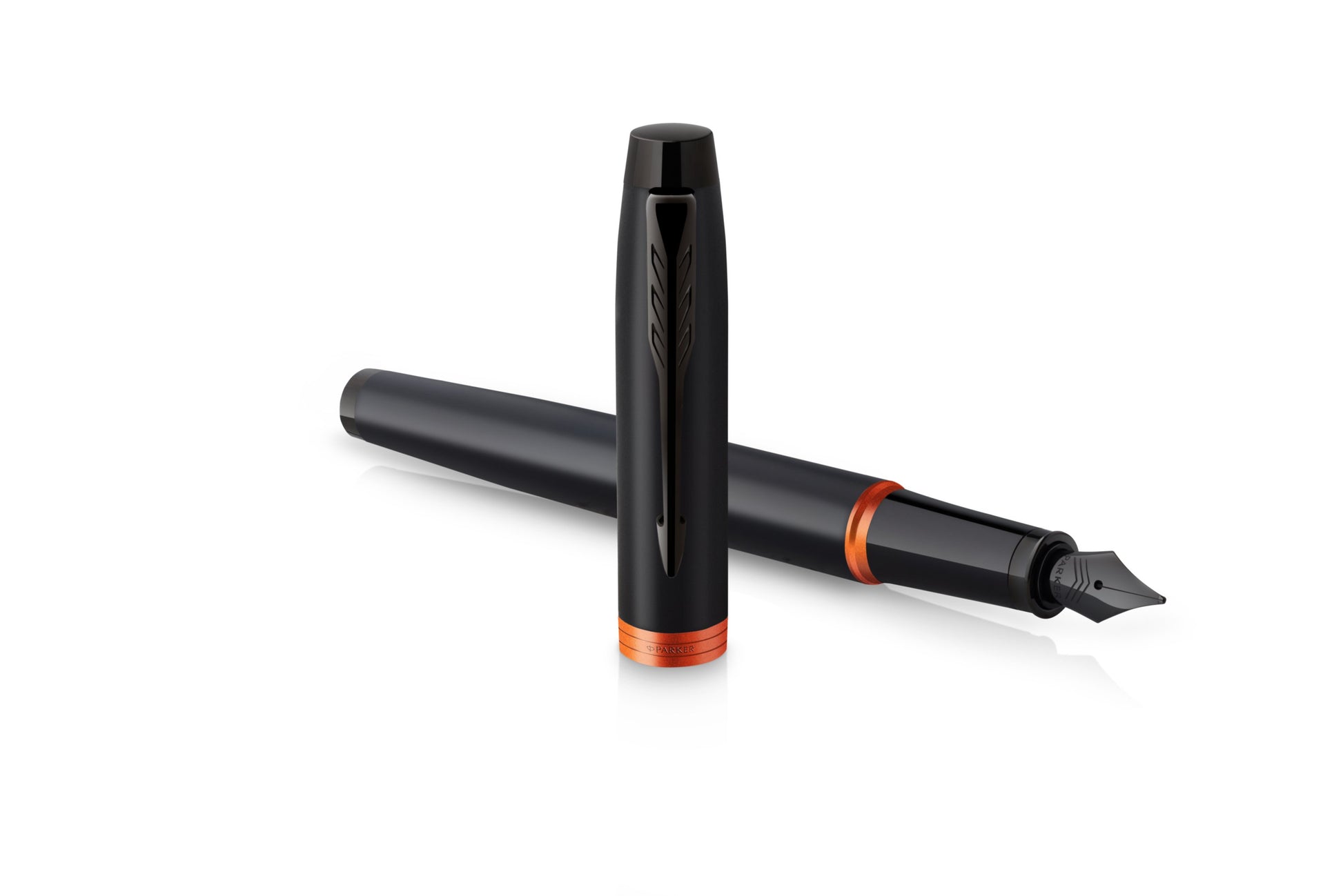 Parker Dolma Kalem IM Profesional Siyah-Turuncu Bt-3