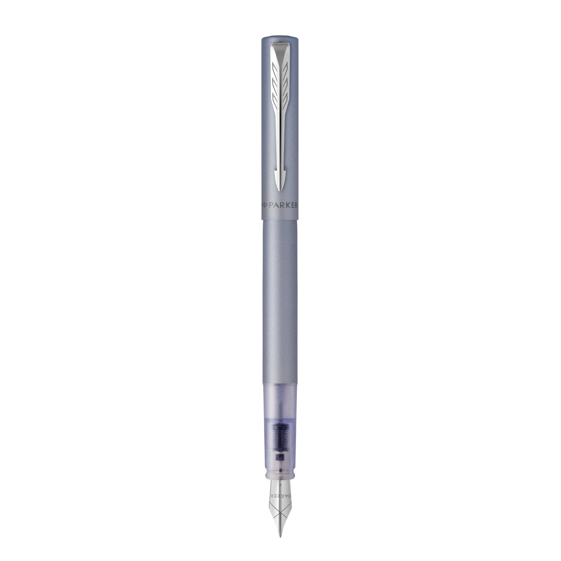 Parker Dolma Kalem Vector XL M Uç Gümüş Mavi-1