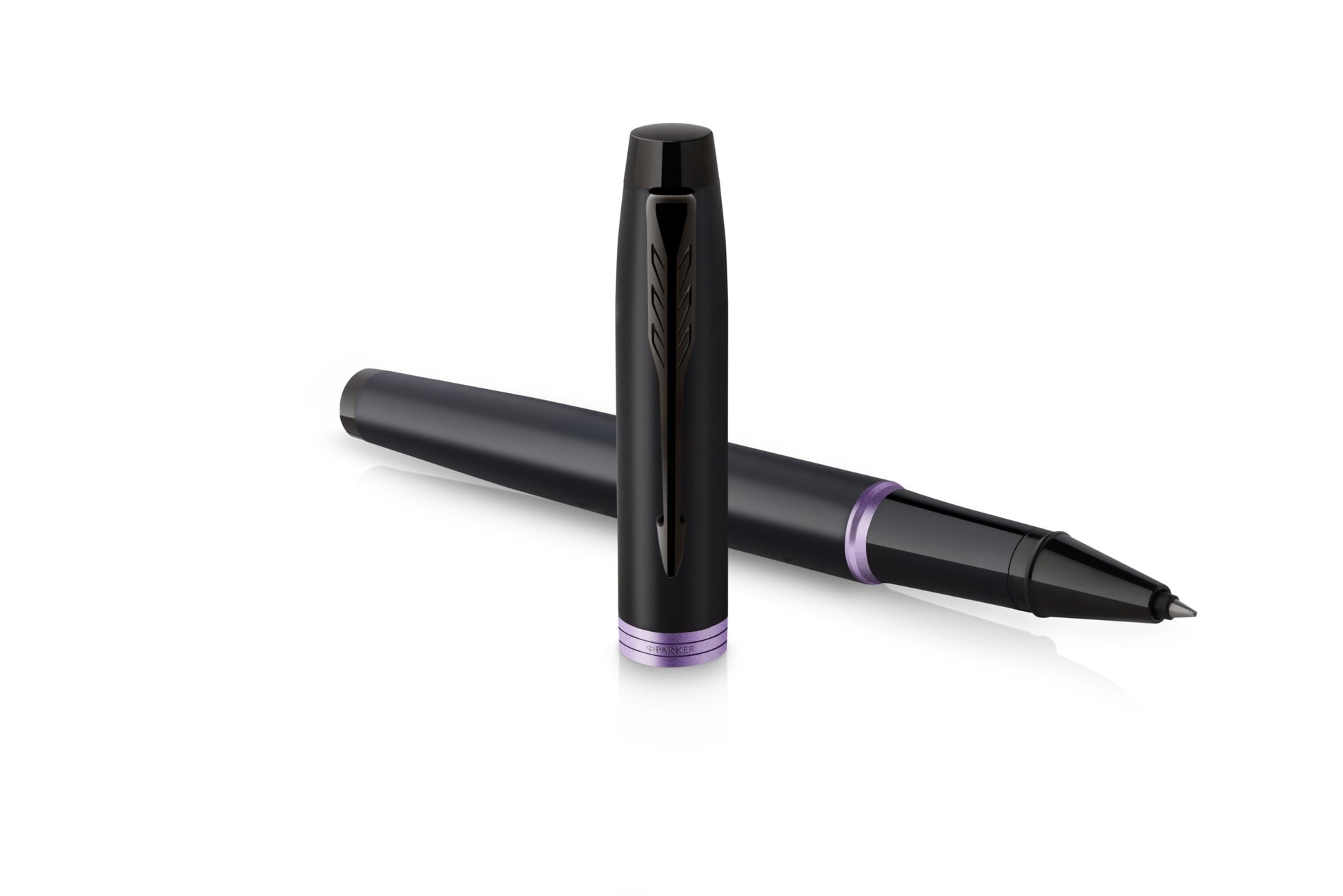 Parker Roller Kalem IM Profesional Siyah-Mor Bt-2
