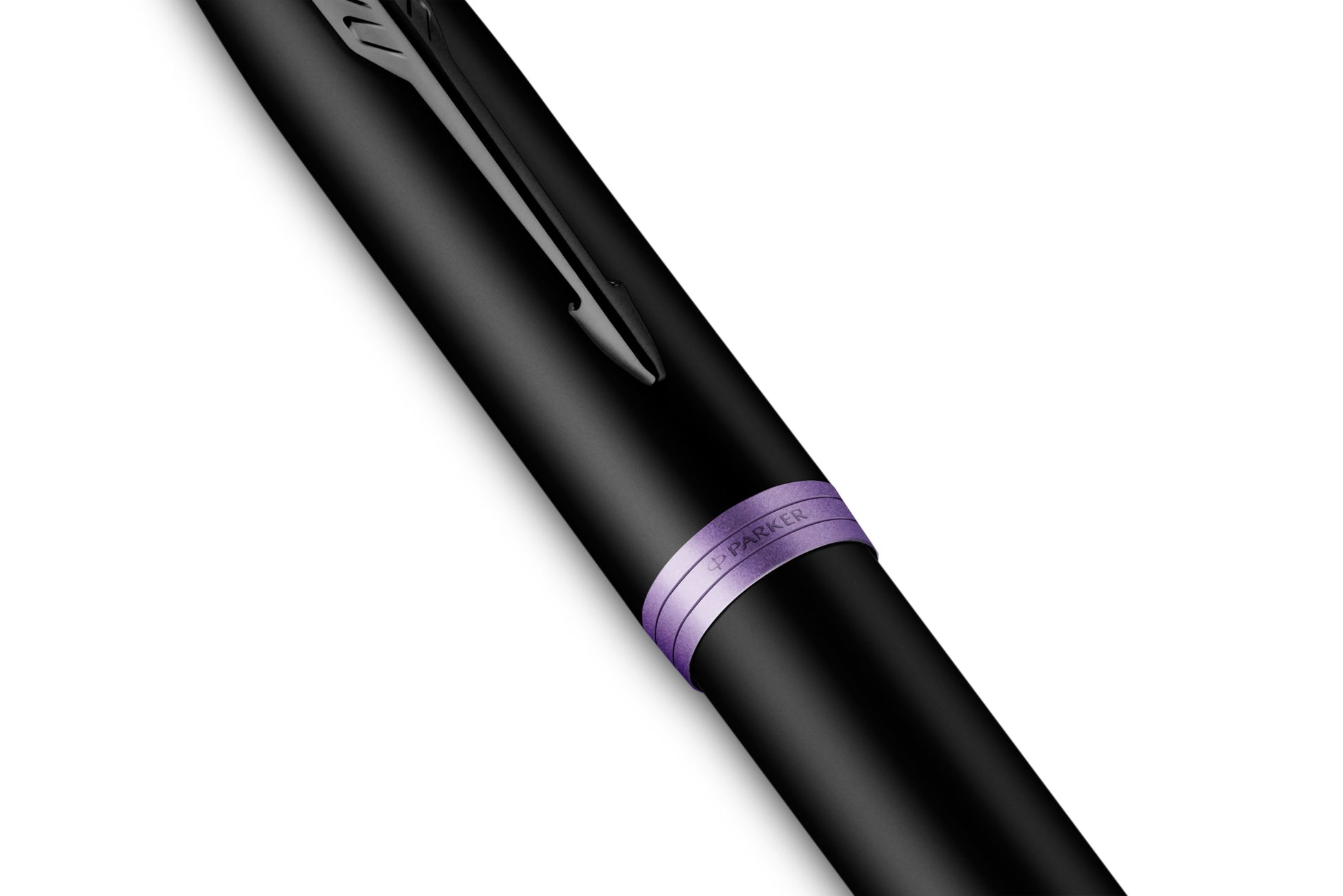 Parker Roller Kalem IM Profesional Siyah-Mor Bt-5