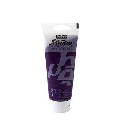 Pebeo Akrilik Boya Studio 100 Ml Oriental Violet