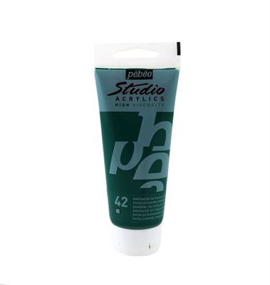 Pebeo Akrilik Boya Studio 100 Ml Phthocyanine Green-1