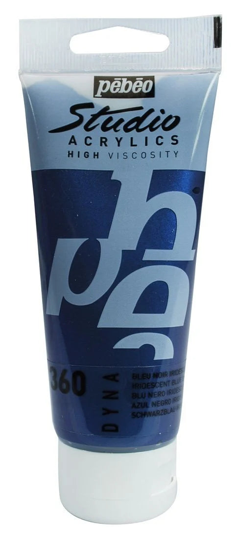 Pebeo Akrilik Studıo 100 Ml İridescent Blue-Black