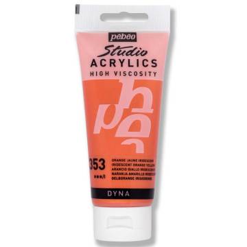Pebeo Akrilik Studıo 100 Ml İridescent Orange-Yellow-1