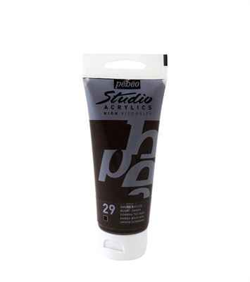 Pebeo Akrilik Studio Boya 100 Ml Burnt Umber-1