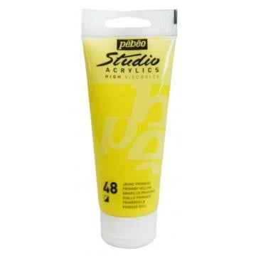 Pebeo Akrilik Studio Boya 100 Ml Primary Yellow-1