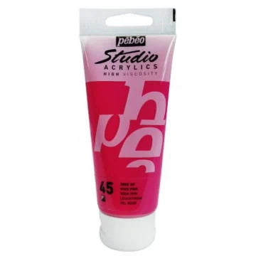Pebeo Akrilik Studio Boya 100 Ml Vivid Pink-1
